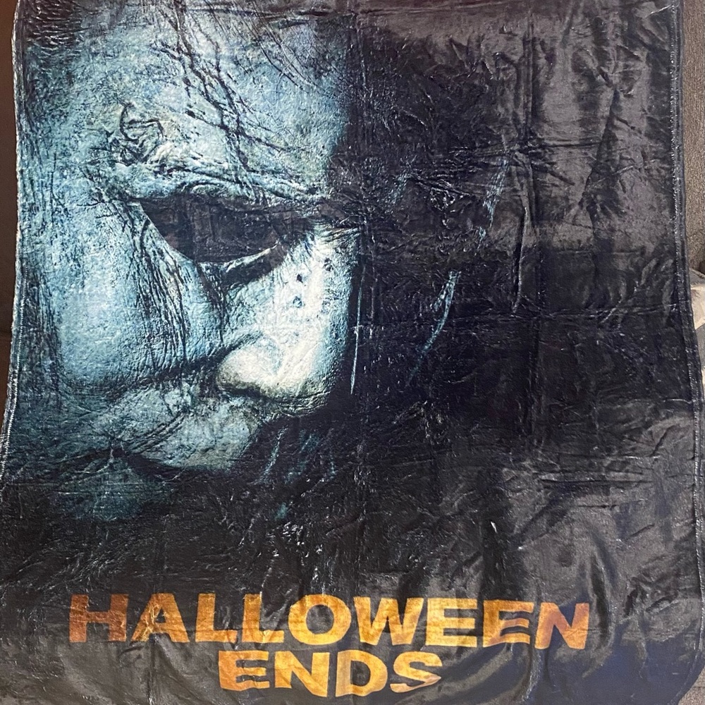 Michael Myers throw blanket